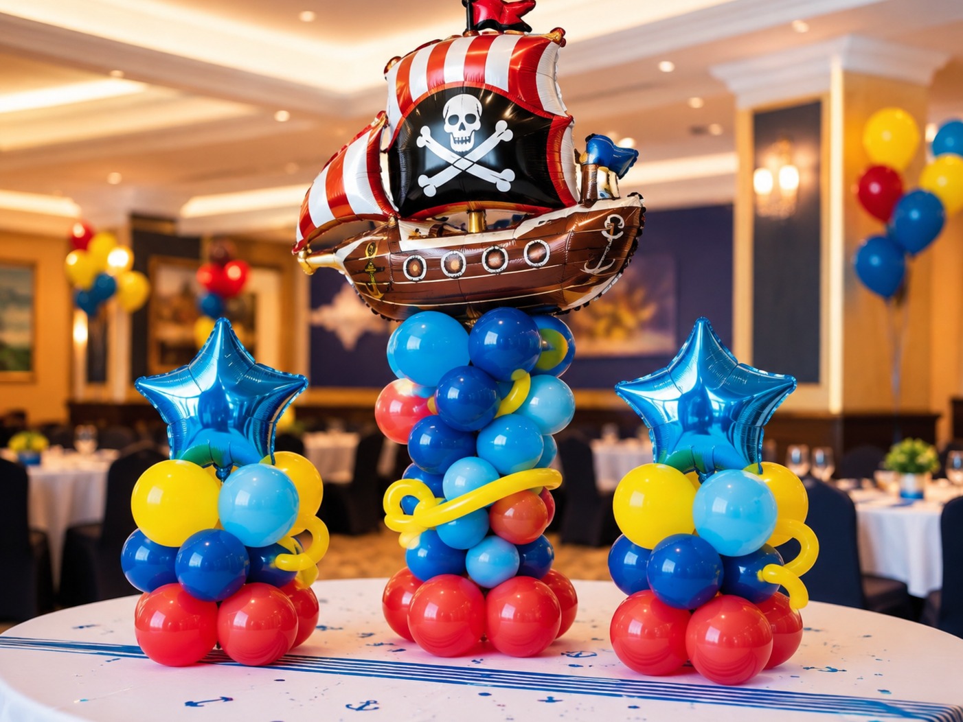 Themed balloon displays